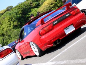 Nissan 180sx red kouki conversion