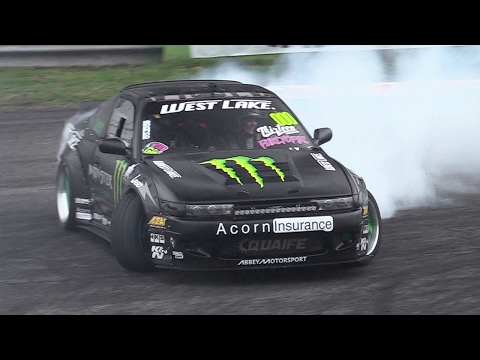 700hp LS3 Nissan S13 EPIC V8 Sound!! – Baggsy Show & Drift at Monza Rally Show 2016